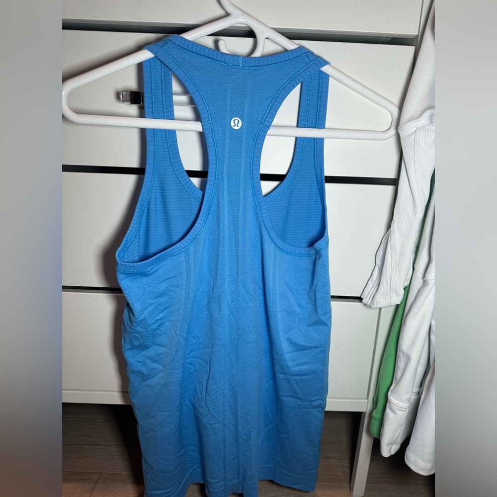 lululemon athletica Blue Tank Top